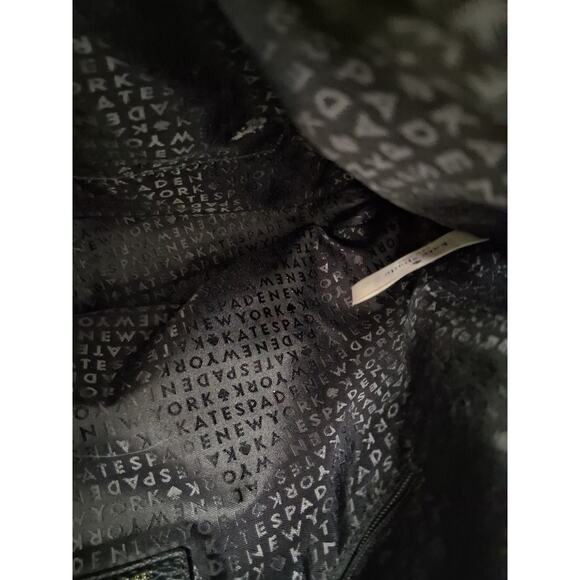 Kate Spade Women's Black Pebbled Leather Kori Luxury Handbag Prep Casual Career - Picture 12 of 12